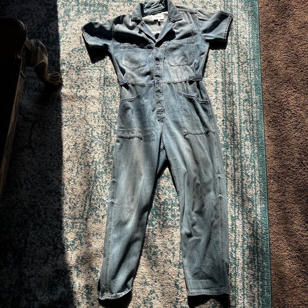 Pistola Light Blue Denim Jumpsuit